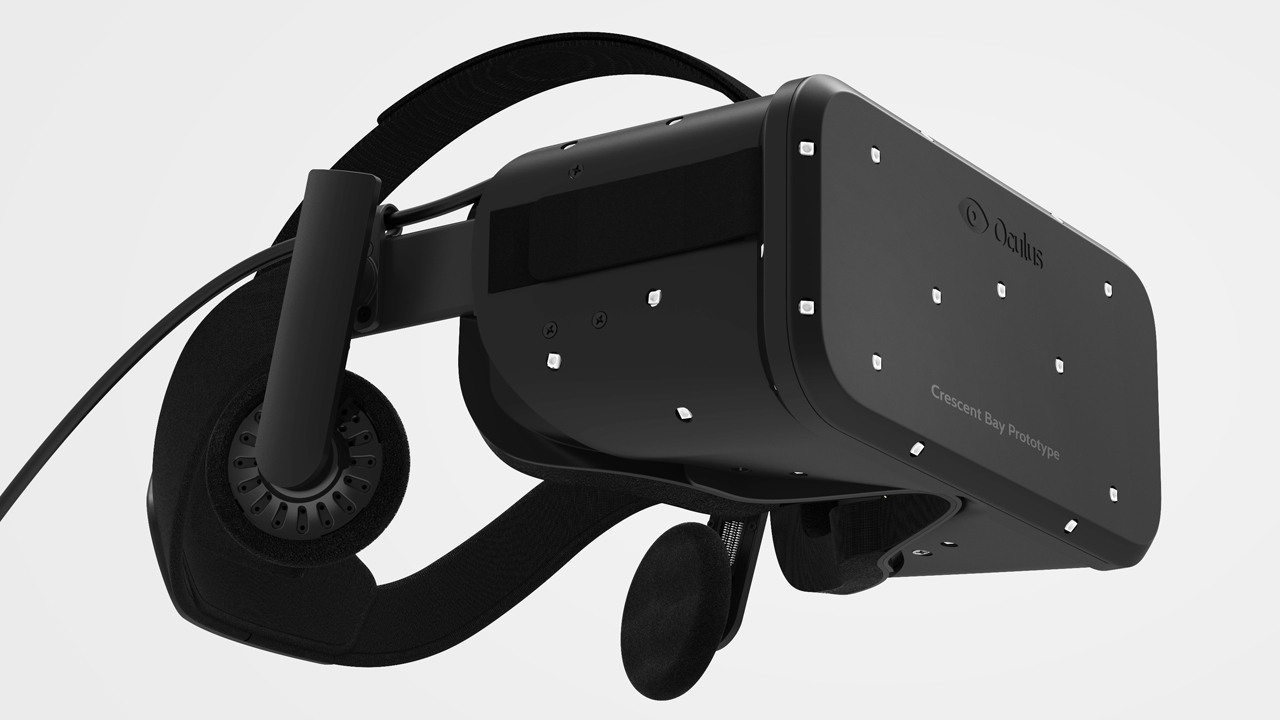 美國Oculus VR的HMD原型機