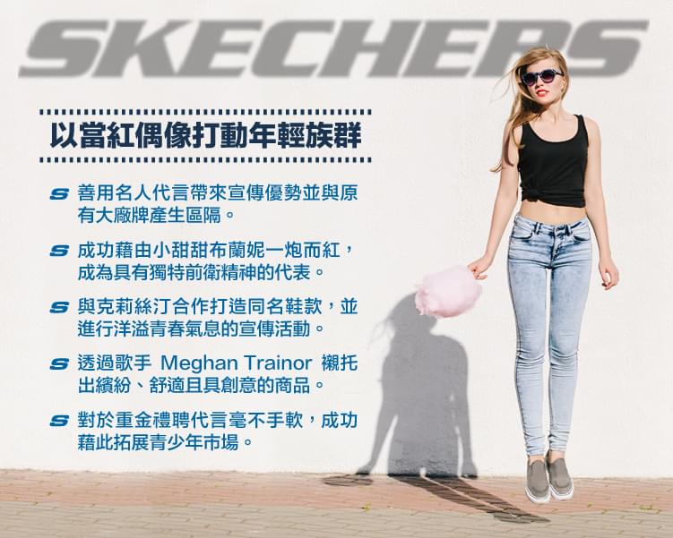 Skechers Style 當紅偶像打動年輕族群的心
