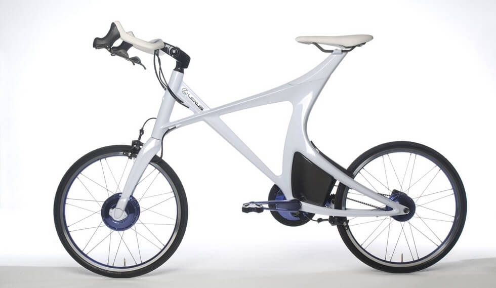 雷克薩斯「混合動力」概念自行車