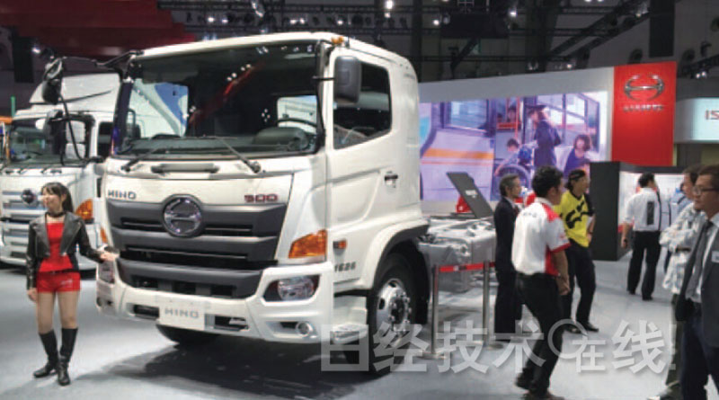 採用模組設計的16～32噸中型卡車「HINO500」系列