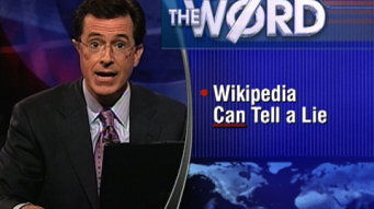 達人分享-財經媒體-Colbert在節目嘲諷維基百科
