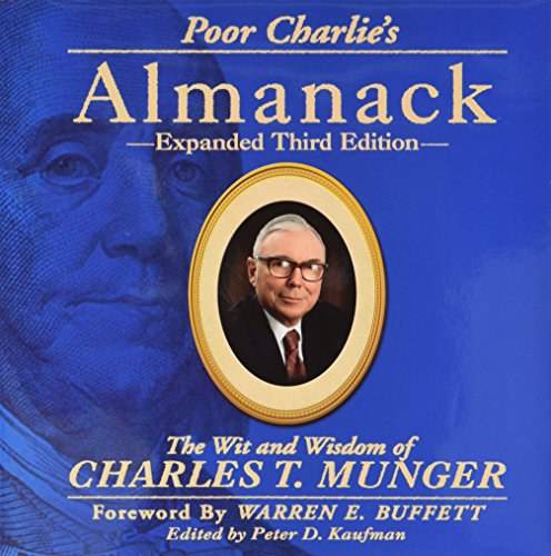 《窮查理寶典》（Poor Charlie’s Almanack）；作者：查理．蒙格（Charles T. Munger）