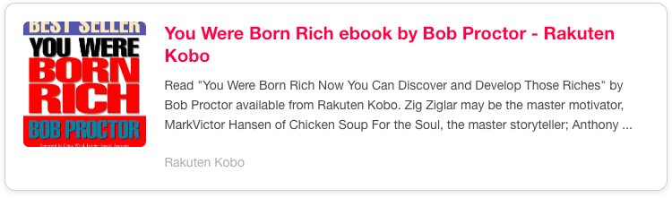▲ You Were Born Rich ebook by Bob Proctor - Rakuten Kobo