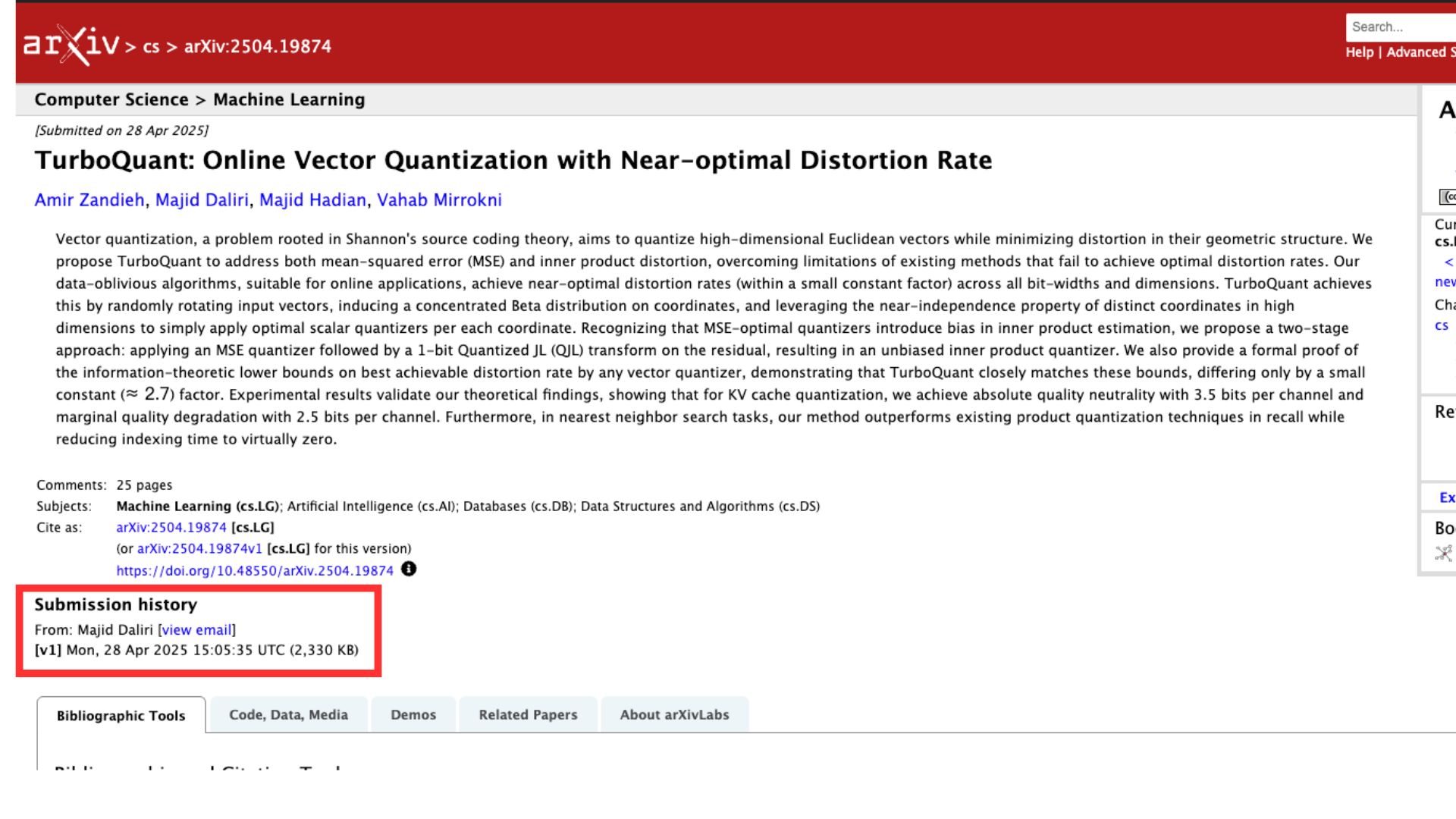 TurboQuant 論文 TurboQuant 論文