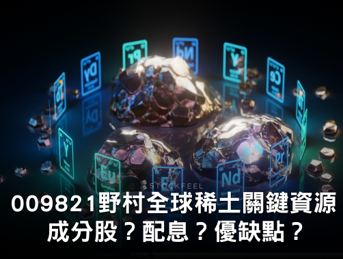 009821 野村全球稀土與關鍵資源 ETF｜成分股？配息？優缺點？募集時間？.jpg