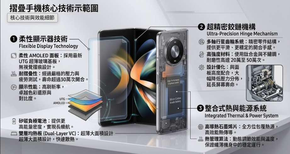折疊手機技術